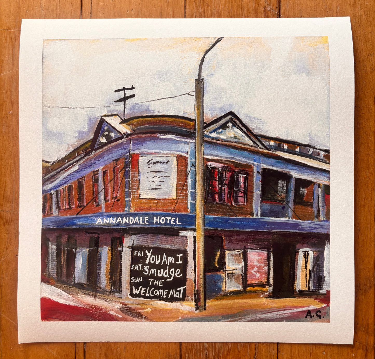 "The Annandale" - unframed Giclée print
