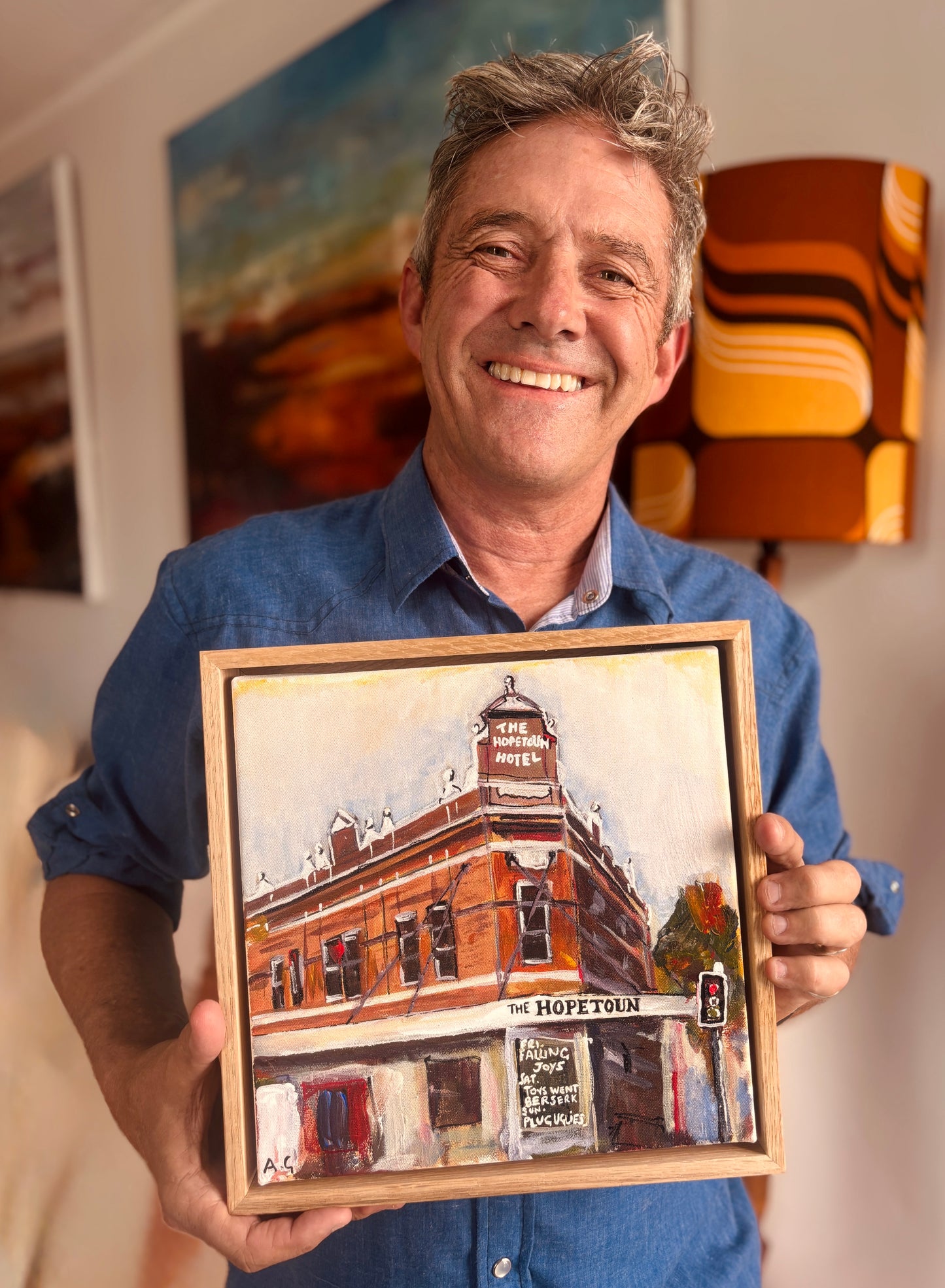 "The Hoey Painting" (Original painting)