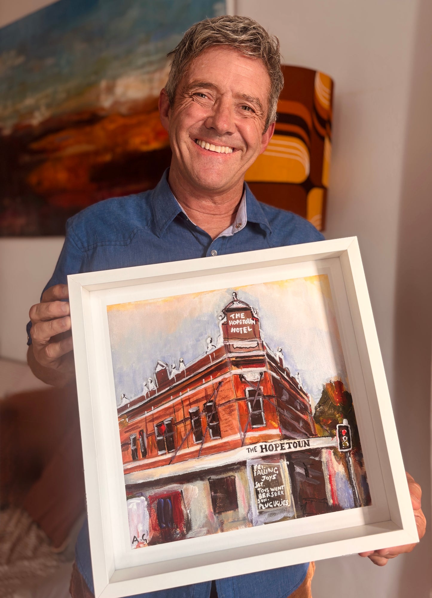 "The Hoey" - FRAMED Giclée print