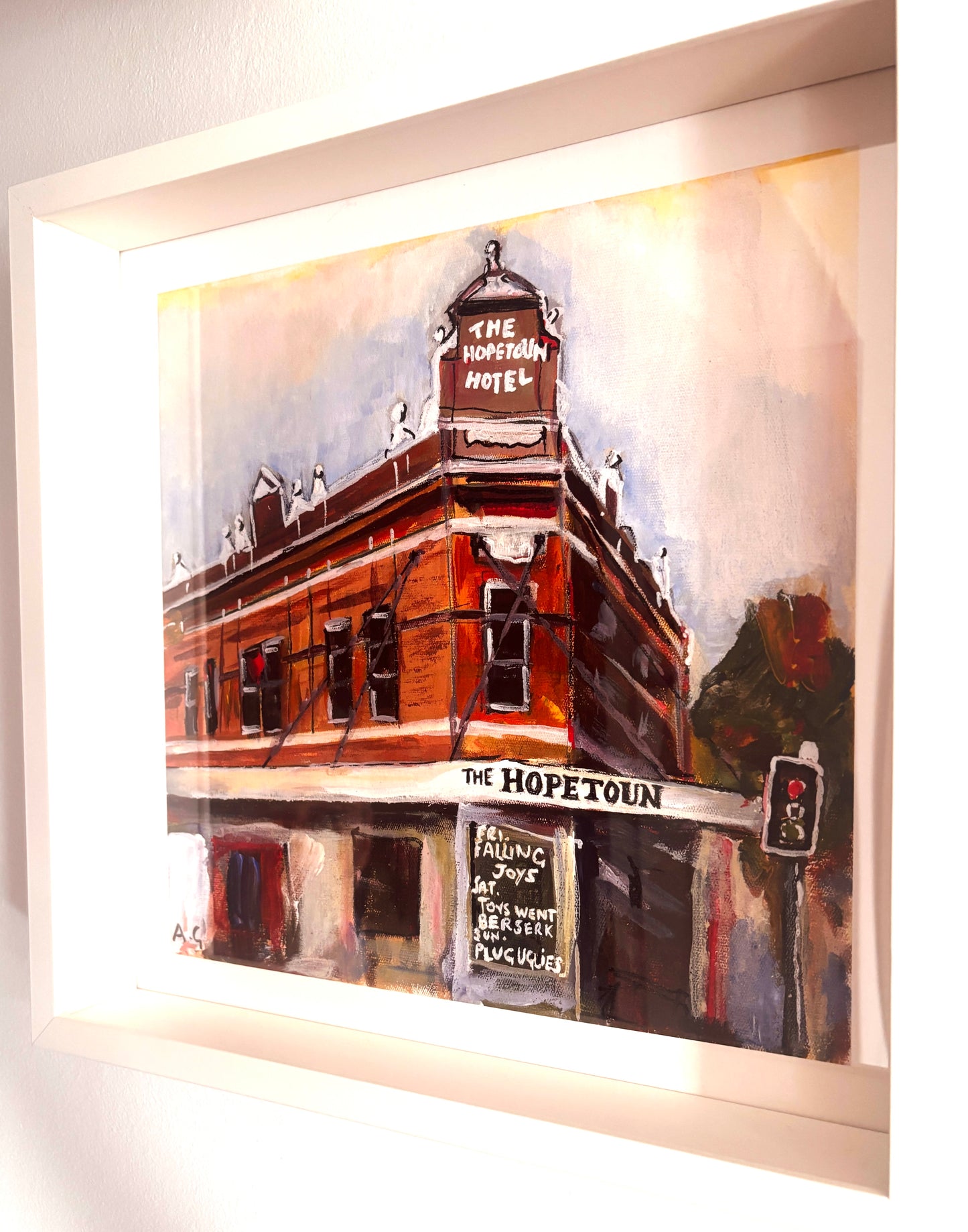 "The Hoey" - FRAMED Giclée print