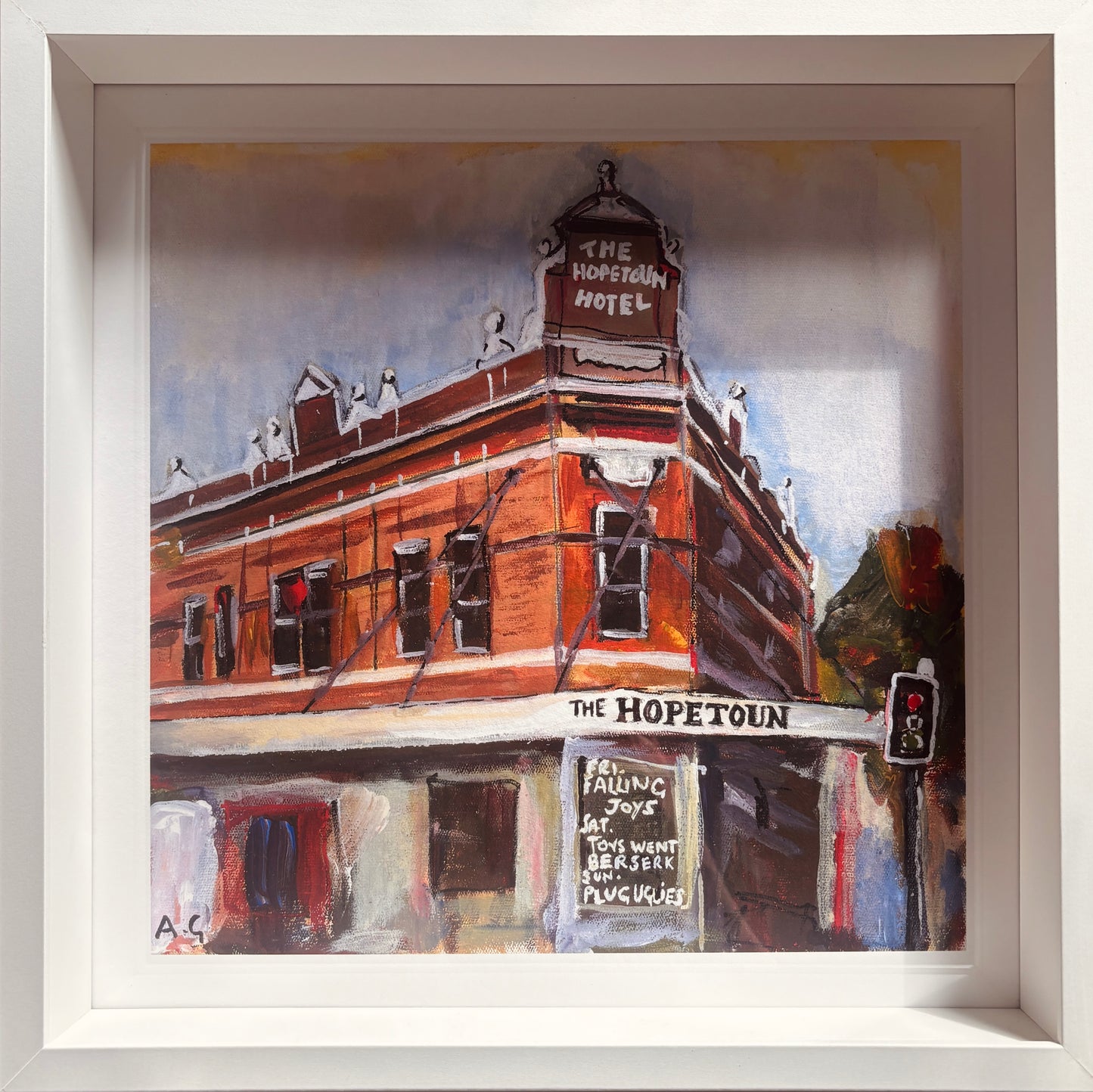 "The Hoey" - FRAMED Giclée print