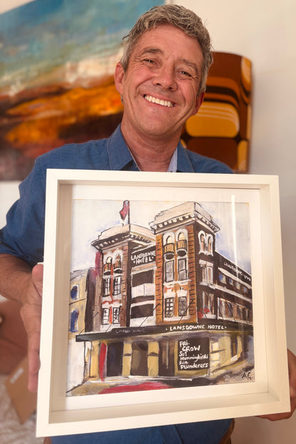 "The Landsdowne" - FRAMED Giclée print