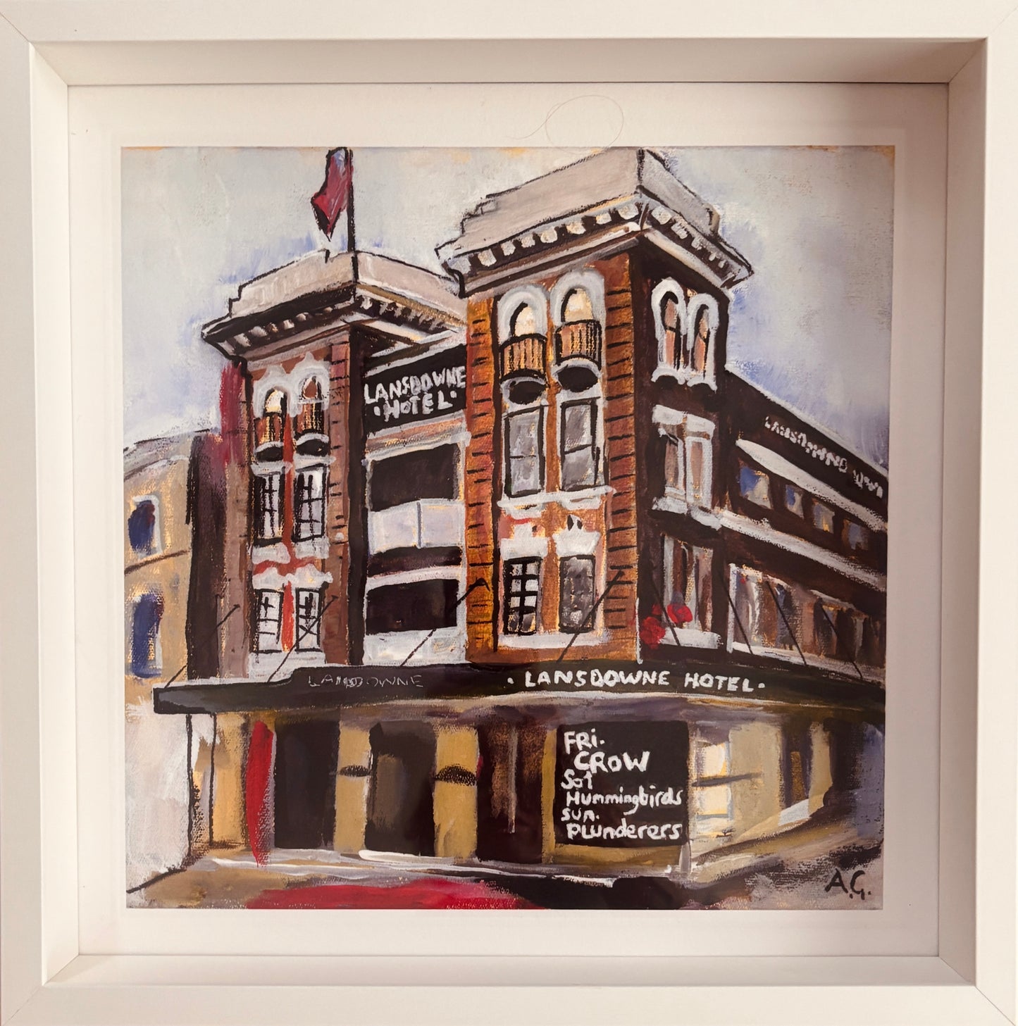 "The Landsdowne" - FRAMED Giclée print