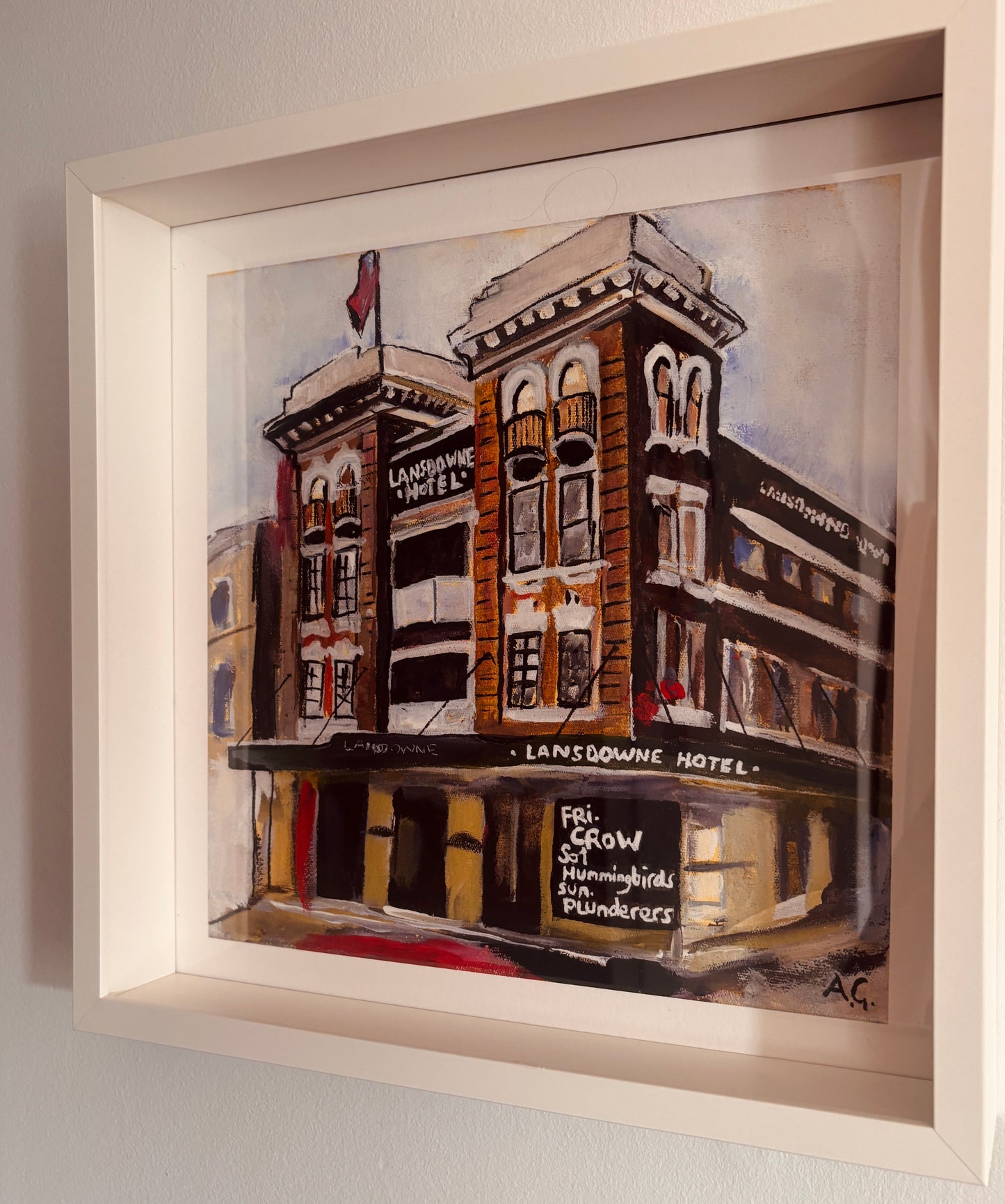 "The Landsdowne" - FRAMED Giclée print