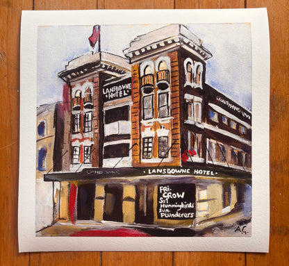 Pub Painting Project - print collection of 4 - UNFRAMED