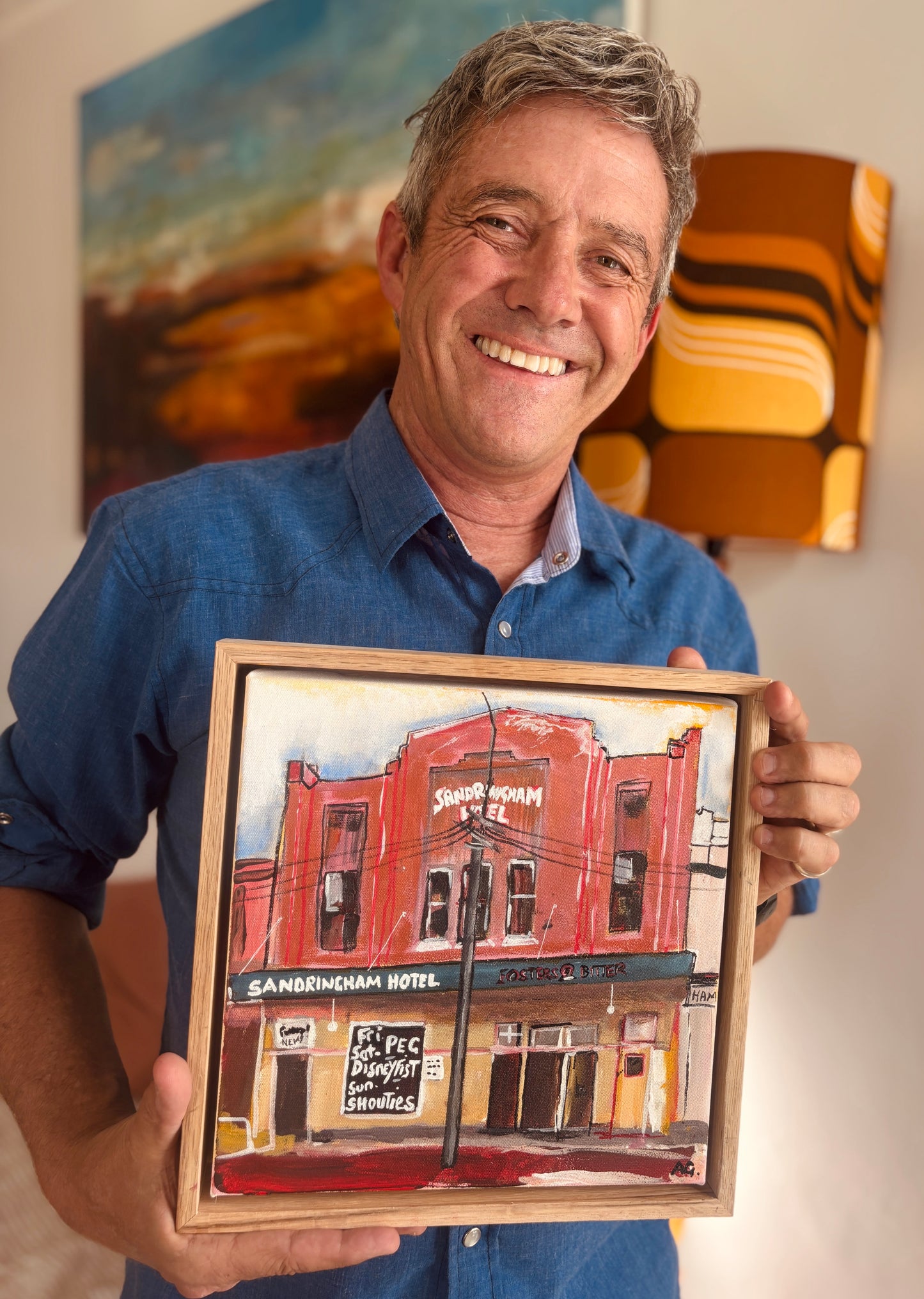 "The Sando Painting" (Original painting)