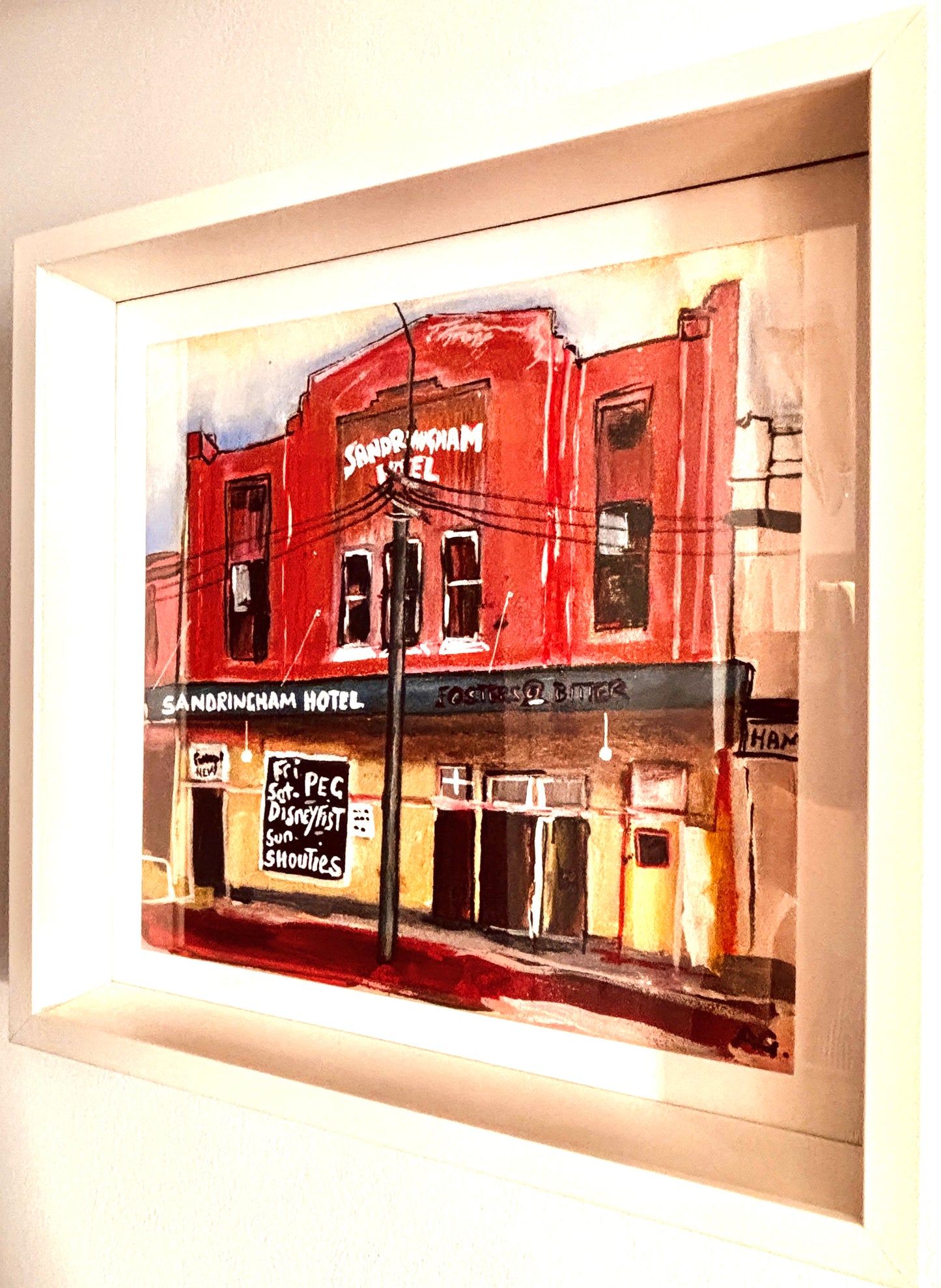 "The Sando" - FRAMED Giclée print