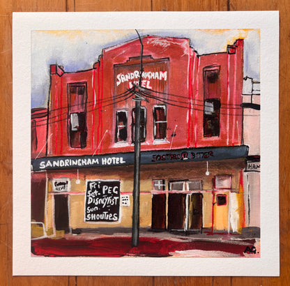 Pub Painting Project - print collection of 4 - UNFRAMED