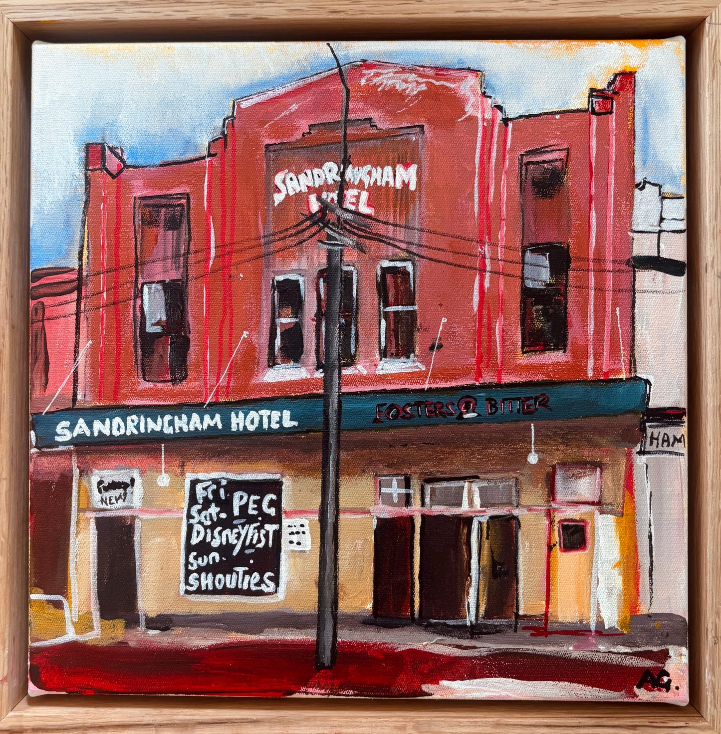 "The Sando Painting" (Original painting)